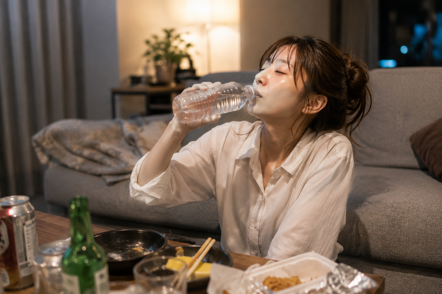 飲み会後のケアがカギ！